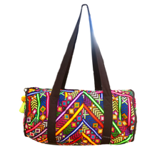 Utz Guatemalan Duffel Bag - Zunil Geometry - Fair Trade Gypsy