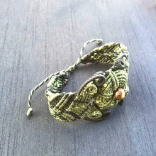 Mexican Macrame Peyote Button Bracelet - Fair Trade Gypsy