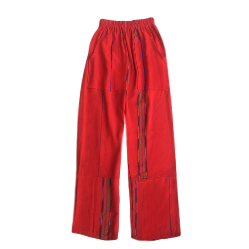 Handmade Guatemalan Pants - Coastal Red - Fair Trade Gypsy
