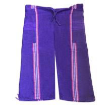 Oaxacan Pescador Board Shorts - Purple - Fair Trade Gypsy